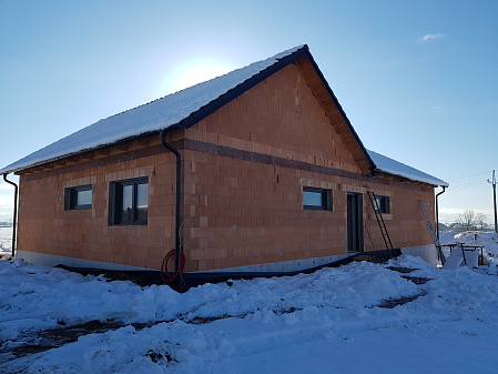 Izolace novostavby rodinného domu v Kozojídkách
